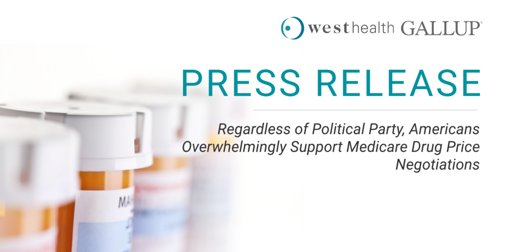 Press Release Regardless of Political Party, Americans Overwhelmingly Support Medicare Drug Price Negotiations