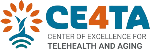 Center Of Excellence For Telehealth And Aging CE4TA Logo